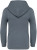 Native Spirit - Eco-friendly kids' hooded sweatshirt (Mineral Grey)