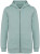 Native Spirit - Eco-friendly kids' full zip hooded sweatshirt (Jade Green)