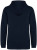 Native Spirit - Eco-friendly kids' full zip hooded sweatshirt (Navy Blue)
