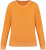 Native Spirit - Eco-friendly ladies' Terry Towel dropped shoulders round neck sweatshirt (Apricot)