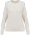 Native Spirit - Eco-friendly ladies' Terry Towel dropped shoulders round neck sweatshirt (Ivory)