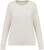 Native Spirit - Eco-friendly ladies' Terry Towel dropped shoulders round neck sweatshirt (Ivory)