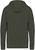 Native Spirit - Unisex eco-friendly French Terry hooded sweatshirt (Washed Organic Khaki)