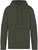 Native Spirit - Unisex eco-friendly French Terry hooded sweatshirt (Washed Organic Khaki)