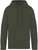 Native Spirit - Umweltfreundliches Unisex-Kapuzensweatshirt aus French Terry (Washed Organic Khaki)