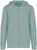 Native Spirit - Umweltfreundliches Unisex-Kapuzensweatshirt aus French Terry mit Reißverschluss (Washed Jade Green)