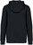 Native Spirit - Umweltfreundliches Unisex-Kapuzensweatshirt aus French Terry mit Reißverschluss (Washed black)