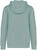 Native Spirit - Umweltfreundliches Unisex-Kapuzensweatshirt aus French Terry mit Reißverschluss (Washed Jade Green)