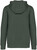Native Spirit - Unisex eco-friendly French Terry full zip hooded sweatshirt (Washed Organic Khaki)