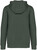 Native Spirit - Unisex eco-friendly French Terry full zip hooded sweatshirt (Washed Organic Khaki)
