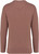 Native Spirit - Ausgewaschenes umweltfreundliches Unisex Sweatshirt mit Rundhalsausschnitt aus French Terry (Washed Sienna)