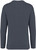 Native Spirit - Unisex eco-friendly French Terry faded crew neck sweatshirt (Washed Slate)