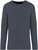 Native Spirit - Unisex eco-friendly French Terry faded crew neck sweatshirt (Washed Slate)