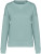 Native Spirit - Eco-Friendly ladies' modal dropped shoolders round neck sweatshirt (Jade Green)