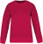 Native Spirit - Eco-Friendly ladies' modal dropped shoolders round neck sweatshirt (Hibiscus Red)