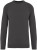 Native Spirit - Eco-friendly unisex French Terry raglan sleeved round neck sweatshirt (Iron Grey)