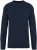 Native Spirit - Eco-friendly unisex French Terry raglan sleeved round neck sweatshirt (Navy Blue)