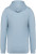 Native Spirit - Eco-friendly men's modal full zip hooded sweatshirt (Aquamarine)