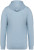 Native Spirit - Eco-friendly men's modal full zip hooded sweatshirt (Aquamarine)