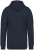 Native Spirit - Eco-friendly men's modal full zip hooded sweatshirt (Navy Blue)