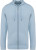 Native Spirit - Eco-friendly men's modal full zip hooded sweatshirt (Aquamarine)