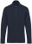 Native Spirit - Eco-friendly men's modal full zipped sweatshirt (Navy Blue)