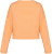 Native Spirit - Eco-friendly ladies' oversize cropped round neck sweatshirt (Apricot)