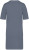 Native Spirit - Umweltfreundliches ausgewaschenes Damen-T-Shirt-Kleid (Washed Mineral Grey)