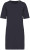 Native Spirit - Eco-friendly ladies' washed t-shirt dress (Washed Coal Grey)