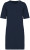 Native Spirit - Eco-friendly ladies' washed t-shirt dress (Washed Navy Blue)