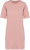 Native Spirit - Umweltfreundliches ausgewaschenes Damen-T-Shirt-Kleid (Washed Petal Rose)