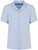Native Spirit - Men’s linen shirt with bowling neckline (Linen Blue)