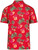 Native Spirit - Men’s eco-friendly Hawaiian print shirt (Red Hawaiian)