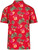 Native Spirit - Umweltfreundliches Herrenhemd mit Hawaii-Druck (Red Hawaiian)