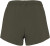 Native Spirit - Eco-friendly ladies' washed French Terry shorts (Washed Organic Khaki)