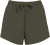 Native Spirit - Eco-friendly ladies' washed French Terry shorts (Washed Organic Khaki)