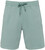 Native Spirit - Men's eco-friendly French Terry shorts (Washed Jade Green)