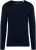 Native Spirit - Eco-friendly men's lyocell round neck jumper (Navy Blue)