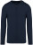 Native Spirit - Eco-friendly men's lyocell full zip hooded jumper (Navy Blue)