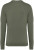 Native Spirit - Eco-friendly men’s washed round neck jumper (Washed Organic Khaki)