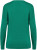 Native Spirit - Umweltfreundlicher Damenpullover mit V-Ausschnitt aus Lyocell (Gemstone Green)