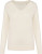 Native Spirit - Eco-friendly ladies’ lyocell v-neck jumper (Ivory)