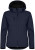 Clique - Classic Damen Softshell Kapuzenjacke (Dunkelblau)