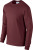 Gildan - Ultra Cotton™ Long Sleeve T- Shirt (Maroon)