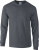 Gildan - Ultra Cotton™ Long Sleeve T- Shirt (Dark Heather)