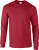 Gildan - Ultra Cotton™ Long Sleeve T- Shirt (Cardinal Red)