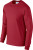 Gildan - Ultra Cotton™ Long Sleeve T- Shirt (Cardinal Red)