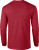 Gildan - Ultra Cotton™ Long Sleeve T- Shirt (Cardinal Red)