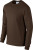 Gildan - Ultra Cotton™ Long Sleeve T- Shirt (Dark Chocolate)