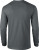 Gildan - Ultra Cotton™ Long Sleeve T- Shirt (Charcoal (Solid))